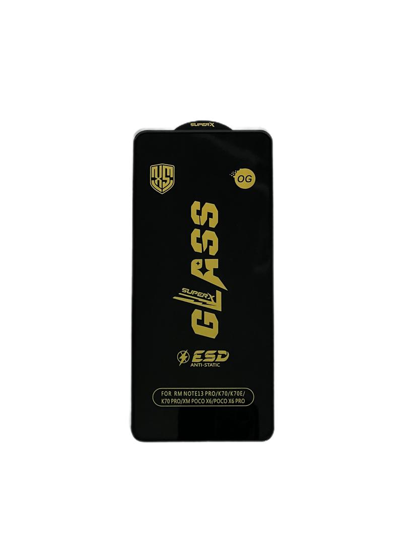 گلس سوپر آنتی استاتیک اوجی شیائومی مدل Note13 pro (5G)