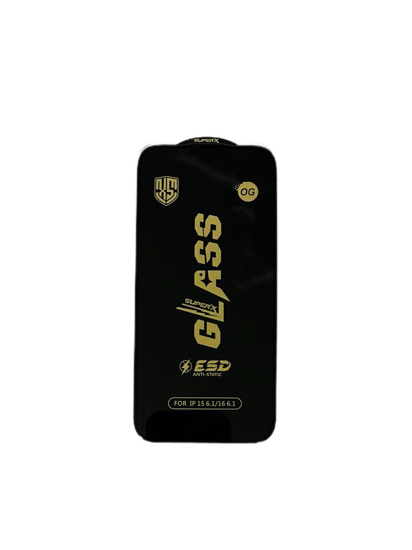 گلس سوپر آنتی استاتیک اوجی آیفون مدل iphone 15/16