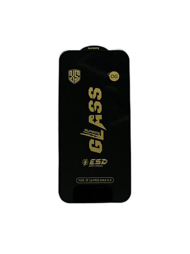 گلس سوپر آنتی استاتیک اوجی آیفون مدل iphone16 promax